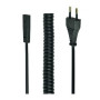 Кабель питания Cablexpert (PC-C1-VDE-1.8M) CEE7/16-C7, 1.8 м, черный (для электробритв)