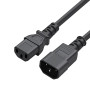 Кабель живлення ColorWay C13-C14, 1 м, Black (CW-CBP087-BK)