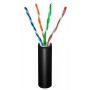 Кабель мережевий FinMark UTP CAT5e 4P 24AWG PE B 305m Pull Box внешний (049316)