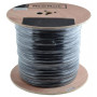 Кабель мережевий FinMark FTP CAT5e 4P 24AWG PE-M B 500m Drum, внешний, проволка 1,2мм (054615)