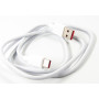 Кабель Dengos USB-USB Type-C 1м White (PLS-TC-6A-WHITE)