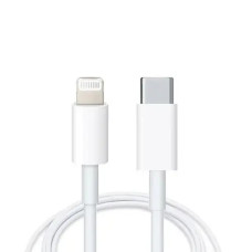 Кабель Apple Woven Charge USB Type-C - Lightning, 1м, White (K28351)