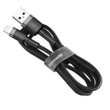 Кабель Baseus Cafule USB-Lightning, 2м Grey-Black (CALKLF-CG1)