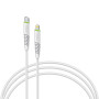 Кабель Intaleo CBFLEXTL0 USB-C-Lightning 0.2м White (1283126580024)