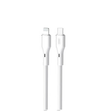 Кабель XO USB Type-C - Lightning (M/M), 3А, 27W, 1 м, White (NB-Q231A-CI.white)