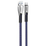 Кабель ColorWay USB-microUSB, 2.4А, 1м, Blue (CW-CBUM011-BL)