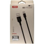 Кабель XO NB143 USB-Lightning 2.1A 1м Black (XO-NB143i1-BK)