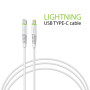 Кабель Intaleo CBFLEXTL1 USB-C-Lightning 1.2м White (1283126504099)