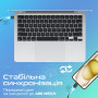 Кабель Promate USB Type-C - Lightning (M/M), 3 A, 27 W, 1.2 м, EcoLine-Ci120 Black