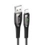 Кабель Usams US-SJ469 USB - Lightning, 1.2 м, Black (SJ469USB01)