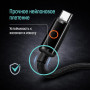 Кабель ColorWay USB Type-C - USB Type-C (M/M), Breathing Light, 3А, 1 м, Black (CW-CBPDCC103-BK)