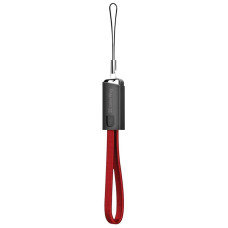 Кабель ColorWay USB-USB Type-C, 2.4А, 0.22м, Red (CW-CBUC023-RD)