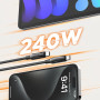 Кабель ColorWay USB Type-C + USB Type-C (M/M), 5.0 А, 1 м, Black (CW-CBPDCC069-BK)
