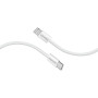 Кабель Promate USB Type-C - Lightning (M/M), 3 A, 27 W, 1.2 м, EcoLine-Ci120 White
