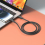 Кабель XO USB - USB Type-C (M/M), 3А, 60W, 1 м, Black (NB265-AC.black)