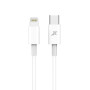 Кабель Grand-X Lightning - USB Type-C 12W, 1м, White (CL-03W)