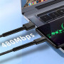 Кабель ColorWay USB - USB Type-C (M/M), 2.4 А, 1 м, Black (CW-CBUC063-BK)