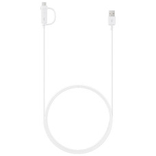 Кабель Samsung USB Type-C/microUSB - USB, (M/M), 1.5 м, White (EP-DG930DWEGRU)