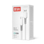 Кабель ColorWay USB - USB Type-C (M/M), liquid silicone, 3А, 1 м, White (CW-CBUC093-WT)