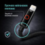 Кабель ColorWay USB Type-C - Lightning (M/M), Breathing Light, 3А, 1 м, Black (CW-CBPDCL103-BK)