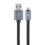 Кабель Cablexpert (CCB-mUSB2B-AMLM-6) USB 2.0 - Lightning, 1.8м, чорний