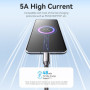 Кабель Vention USB Type-C - USB Type-C (M/M), 100W, 5A, 1.2 м, Black (CTKBAV)