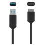 Кабель Belkin USB-A 3.0 - MicroUSB 3.0 (5Gbps) 0.9 м Black (F3U166bt03-BLK)
