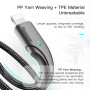 Кабель Essager Rousseau USB - Lightning (M/M), 1 м Black (EXCL-LS01)