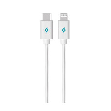 Кабель Ttec (2DKM04B) USB-C-Lightning, 1.5м White MFi