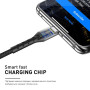 Кабель Luxe Cube Kevlar USB-Lightning, 1.2м, радужный (8886668686341)