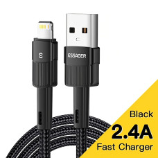 Кабель Essager Star USB - Ligthning (M/M), 1 м Black (EXCL-XC01)