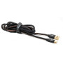 Кабель Cablexpert (CCPB-C-USB-04BK) USB2.0-USB-C преміум 1м чорний