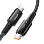 Кабель Essager Sunset USB Type-C - USB Type-C (M/M), 100W, 1 м Black (EXCTT1-CG01)