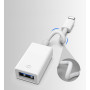 Адаптер XOKO MH-350 Lightning - USB с кабелем белый