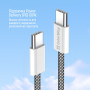 Кабель ColorWay USB Type-C - USB Type-C (M/M), 3.0 А, 2 м, Black (CW-CBPDCC068-BK)
