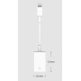 Адаптер XOKO MH-350 Lightning - USB с кабелем белый