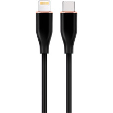 Кабель Cablexpert USB Type-C - Lightning (M/M), 2.25 A, 20 W, 1.5 м, Black (CC-USB2S-CM8PM-1.5M-BK)
