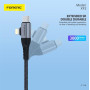 Кабель Foneng X92 4-in-1 (60W) USB/USB-C - USB-C/Lightning 1м Black (X92-CA-FIO)
