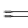 Кабель ColorWay USB Type-C + USB Type-C (M/M), 5.0 А, 2 м, Black (CW-CBPDCC070-BK)