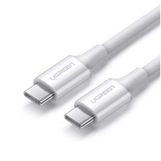 Кабель Ugreen US300 USB-C - USB-C, 1м, White (60551)