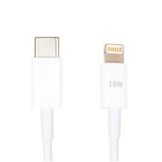 Кабель PowerPlant USB Type-C - Lightning, 18W, 1м (CA913268)