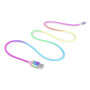Кабель REAL-EL Premium Rainbow USB-microUSB 1m (EL123500052)