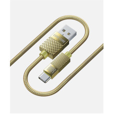 Кабель Luxe Cube Premium USB-USB Type C, 1м, золотистый (8889996899681)