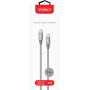 Кабель Intaleo CBGNYTL1 USB Type-C-Lightning 1м 30W Grey (1283126559587)