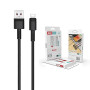 Кабель XO USB - USB Type-C (M/M), 5А, 1 м, Black (NB-Q166-AС.black)