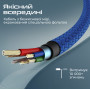 Кабель Promate USB - Lightning (M/M), 2 A, 1 м, xCord-Ai Navy
