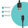 Кабель Piko CB-UM10 USB-microUSB 0.2м Black (1283126493874)