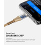 Кабель Luxe Cube Armored USB-Lightning, 1м, золотистый (8886668670012)
