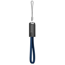 Кабель ColorWay USB-Lightning, 2.4А, 0.22м, Blue (CW-CBUL021-BL)