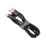 Кабель Baseus Cafule USB-Lightning, 1м Red-Black (CALKLF-B19)